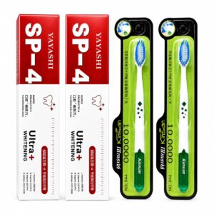 SP-4 সুপার প্রোবায়োটিক টুথপেস্ট ২ টি+ব্রাশ ২টি